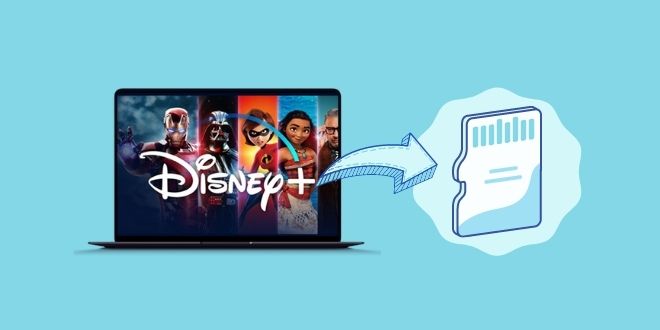 Disney+ Filme auf SD-Karte speichern