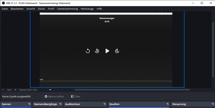 Joyn-Videos durch Bildschirmaufnahme speichern – Nicht empfohlen